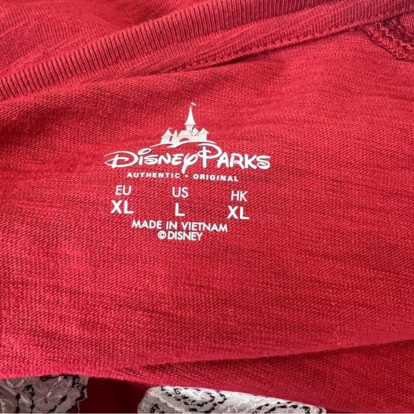 Disney parks mickey mouse sequined long sleeve tee t-shirt - Picture 4 of 5